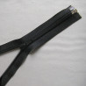 plastic coil zip - black - length from 30cm to 70cm