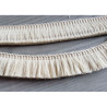 Short cotton fringe 3cm - natural