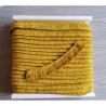 Short cotton fringe 3cm - ochre