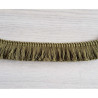 Short cotton fringe 3cm - olive