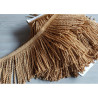 Thick bullion fringing - 125mm (5'')in antique gold color, luxury trim for upholstery