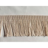 60mm bullion fringe - beige - ivory