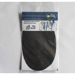 cotton denim elbow patches...