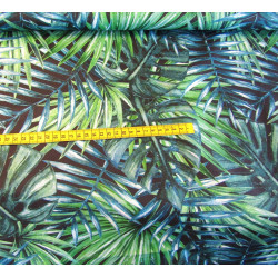 Waterproof fabric - Palm Leaves