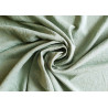 Double gauze fabric with gold speckles - 100% cotton fabric in sage color twisted the table