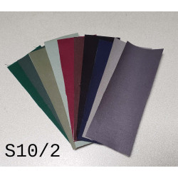 Iron-on  repair fabric patches - 10 colors bundle, range of all colors