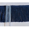 Thick bullion fringing - 125mm (5'') in navy color, with measuring tape