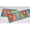 Christmas bunting panel- Happy Christmas, placed on the table