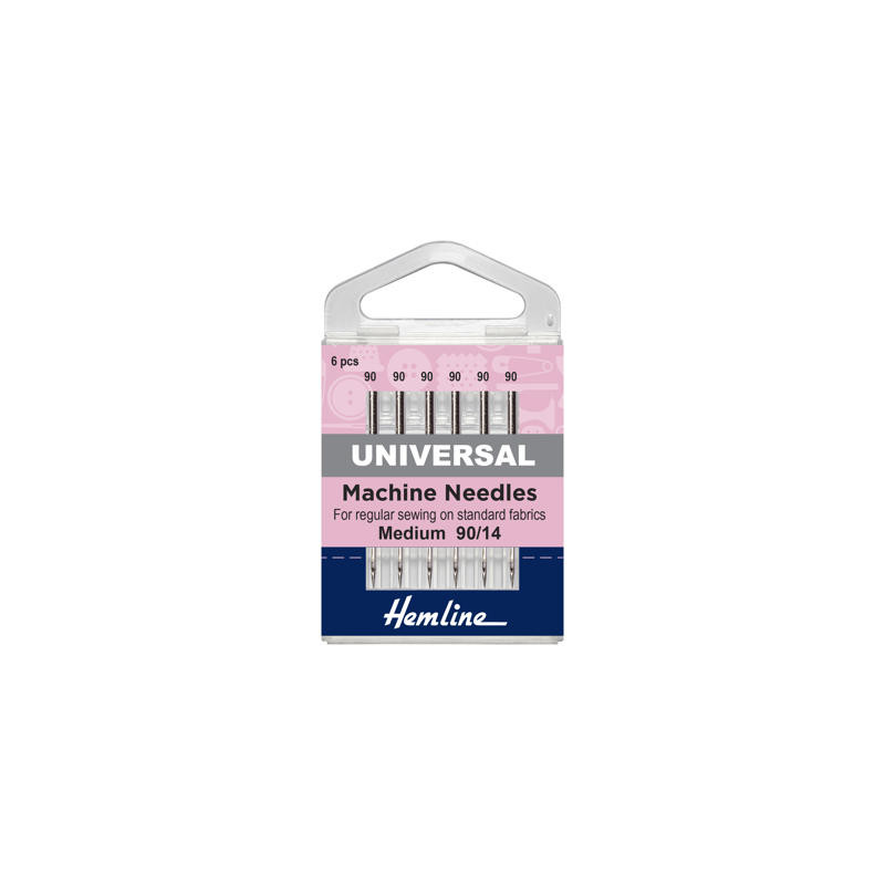 Sewing Machine Needles - Universal - Medium/Heavy 90(14) - 6 Pieces