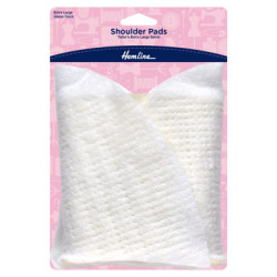 Shoulder Pad - Tailor's Set-In - Extra Large - White, the package on the wihite background