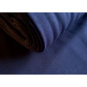 Sweatshirt jersey fabric - navy, The photo shows the roll of the fabric