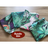 Outdoor fabric remnants bundle - 4 pieces - tropical design pattern mix