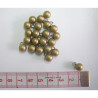 gold pearl - small button