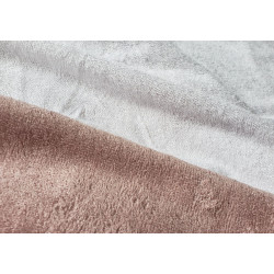 Bamboo terry towelling fabric- blush pink