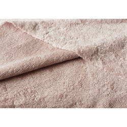 Bamboo terry towelling fabric- blush pink