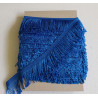 bullion fringe - 60mm- cornflower blue color, full reel on the white backround