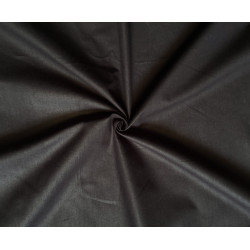 cotton fabric - black - medium-weight, the fabric with a twist
