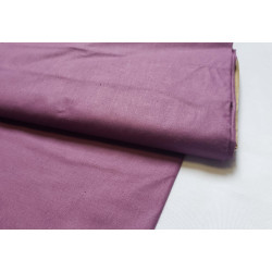 medium-weight cotton fabric - heather - the fabric with the fold, placed across the frame