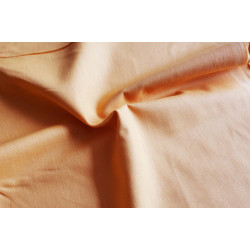 medium-weight cotton fabric - light orange - the fabric with the twist