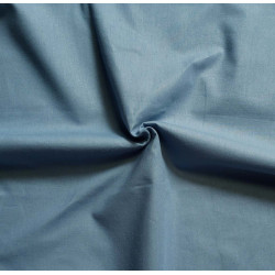 medium-weight cotton fabric - petrol blue color, the fabric with the twist, placed across the frame