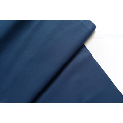 medium-weight cotton fabric - denim navy color, the fabric with the fold, placed across the frame