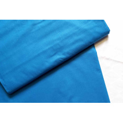 medium-weight cotton fabric -  rench blue color, the fabric with the fold, placed across the frame