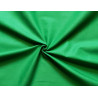 medium-weight cotton fabric -  intense green color, the fabric with the twist, placed across the frame