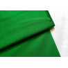 medium-weight cotton fabric -  intense green color, the fabric with the fold, placed across the frame