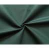 medium-weight cotton fabric -  dark green color, the fabric with the twist, placed across the frame