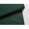 medium-weight cotton fabric -  dark green color, the fabric with the fold, placed across the frame