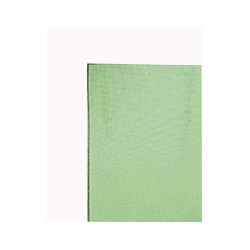 Iron-on  repair fabric - light green, piece of the fabric on a white background