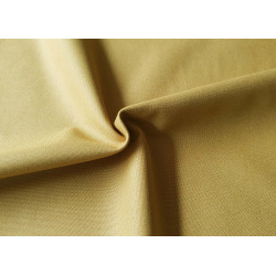 Heavy weight panama fabric - ochre - 100% cotton, the shot with the twist on the fabric