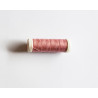 Sewing machine thread -  dark blush pink color - 200m spool, placed on a white background