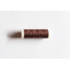 Sewing machine thread -  lighter brown color - 200m spool, placed on a white background