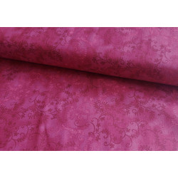 Mystic Vine cotton - soft handle - wine color, the fabric with the fold across the frame