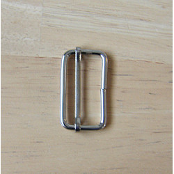 metal slider  - 38mm - silver