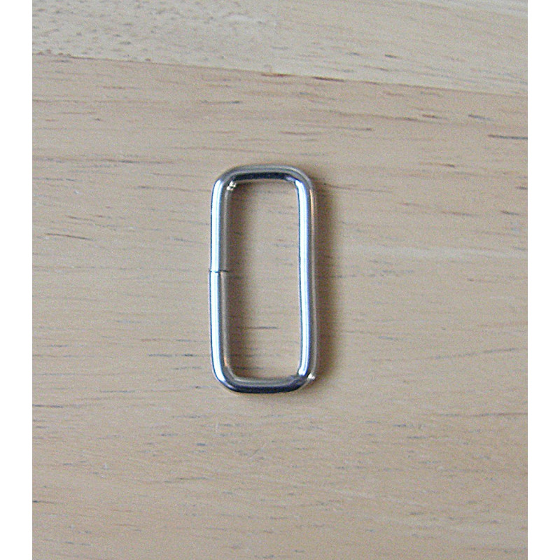 Rectangle Metal Square D ring - 30mm