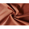 Oxford - Water-resistant  canvas fabric -  blend dark orange color, the fabric with the twist in the centre of the photo