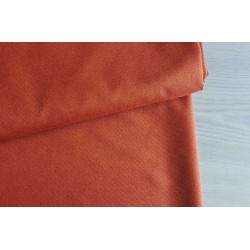 Oxford - Water-resistant  canvas fabric -  blend dark orange color, the fabric with the fold across the  frame