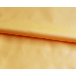 Oxford - Water-resistant canvas fabric-  marigold placed with the fold across the frame