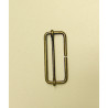 metal slider  - 38mm - antique brass