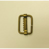 Metal sliding bar adjuster  -25mm - antique brass