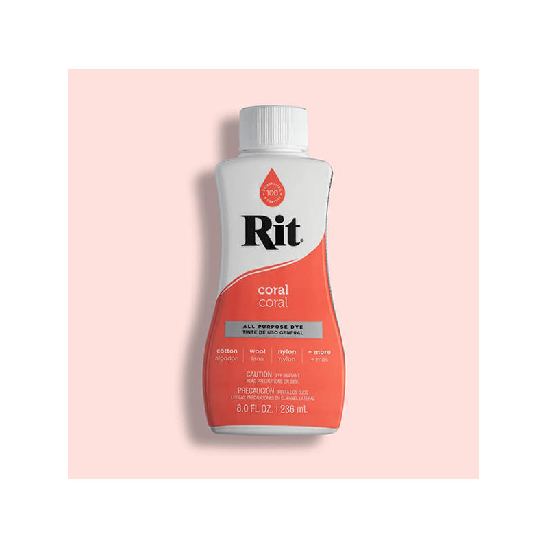 Rit All Purpose Liquid Dye - Coral