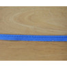 Flanged fabric piping - blue