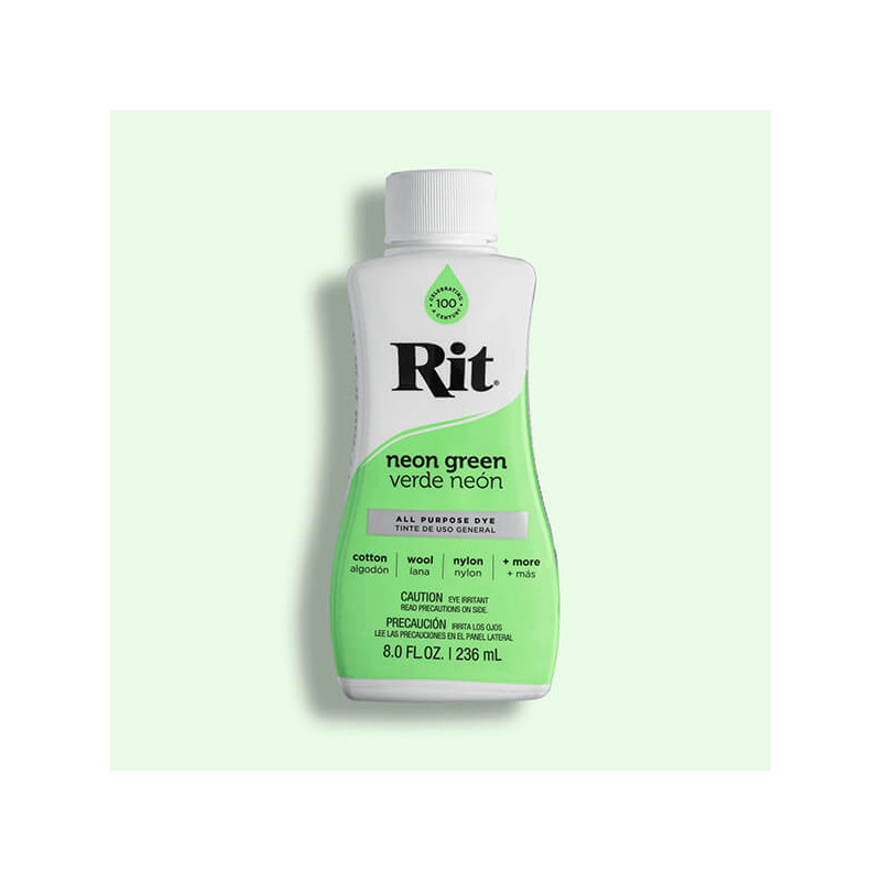 Rit All Purpose Liquid Dye - Neon green