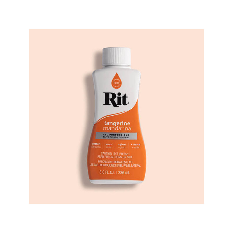 Rit All Purpose Liquid Dye - Tangerine