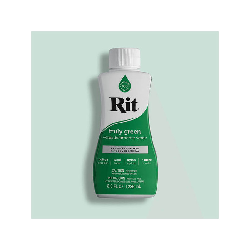 Rit All Purpose Liquid Dye - Truly green