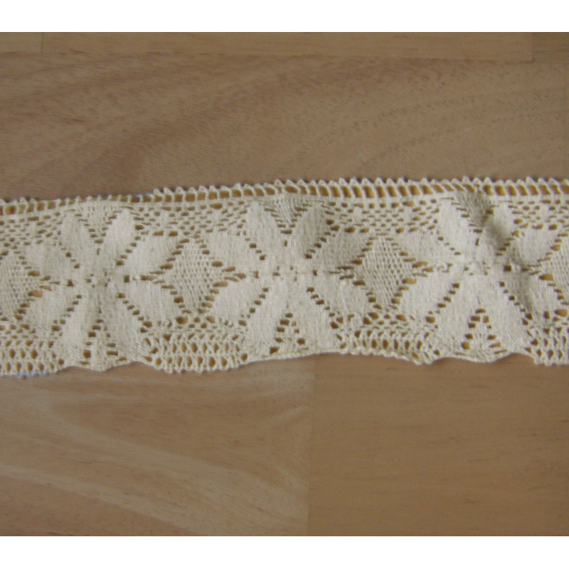 Lace ribbon - cotton