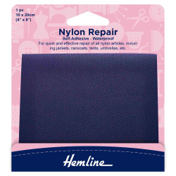 Nylon Repair Patch - self-adhesive - navy, full zoom on the product