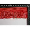 Thick bullion fringe - 60mm - red color, the trim with the ruler